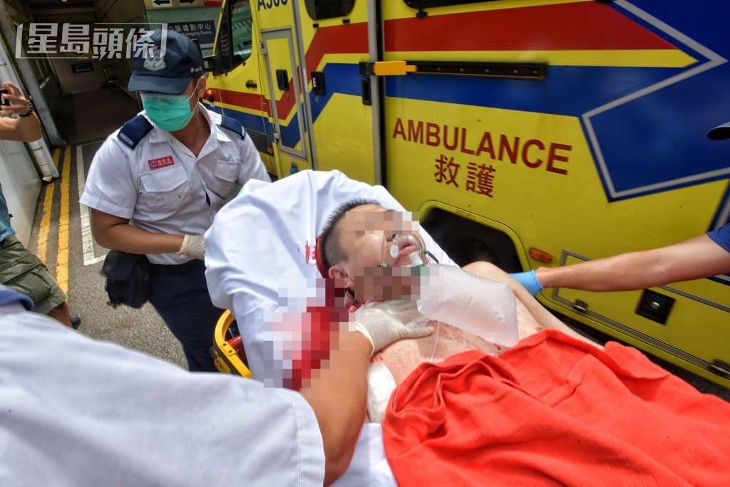 傷者送院搶救。