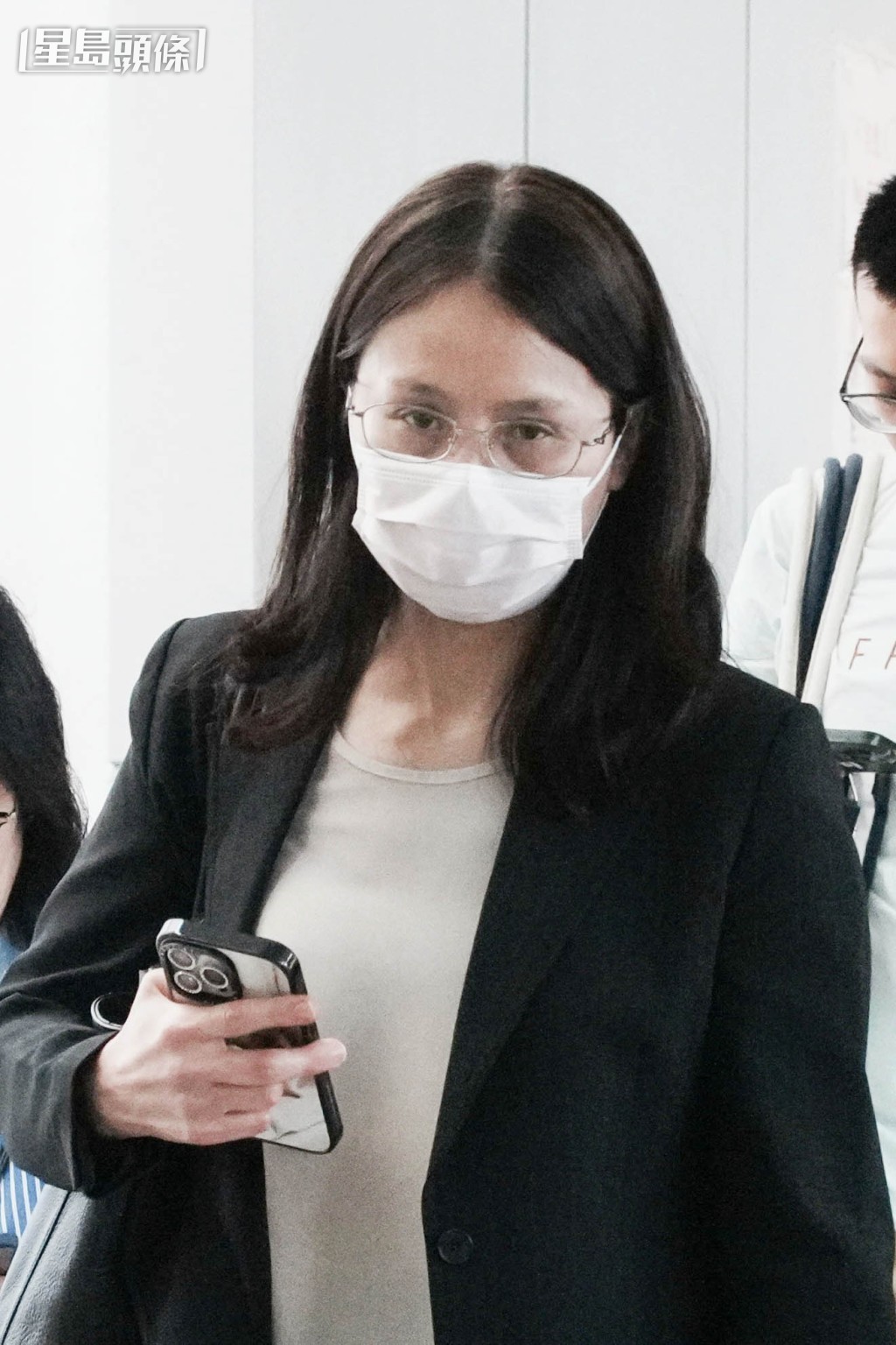 律師卓昭華。 汪旭峰攝