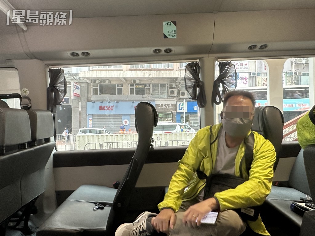 校巴司機涉嫌危險駕駛被捕。梁國峰攝