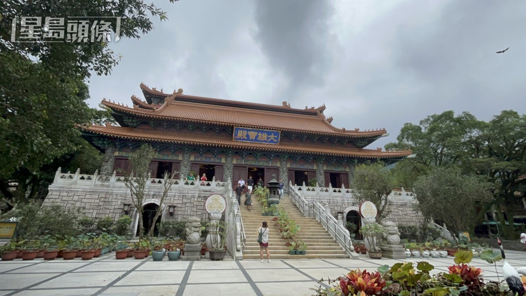 寶蓮禪寺女廚工切傷手指。資料圖片