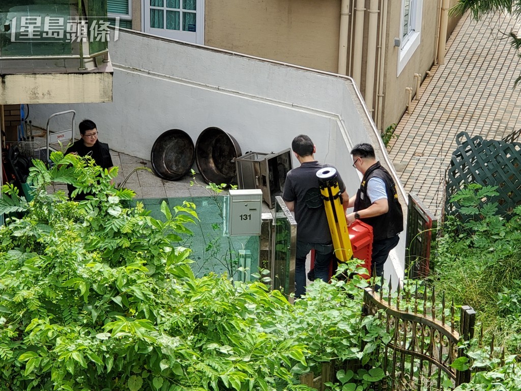 警方於現場進行調查。資料圖片 警方於現場進行調查。資料圖片