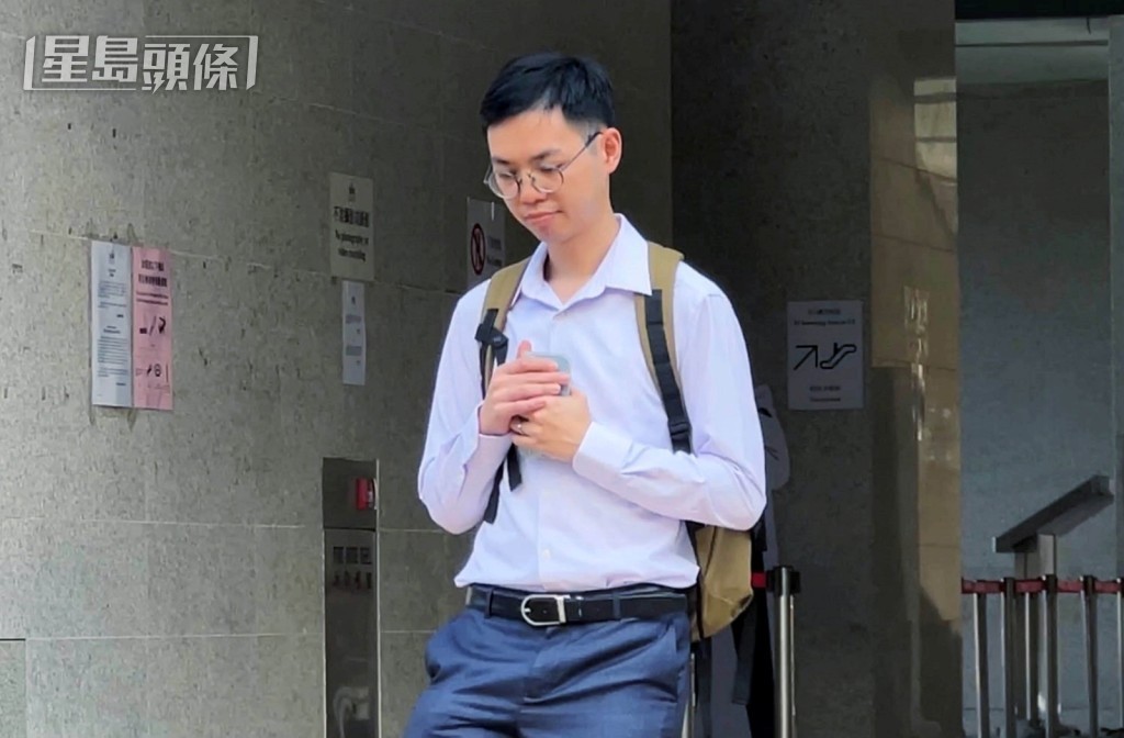 屯門醫院急症室醫生朱桷亨。黃巧兒攝 屯門醫院急症室醫生朱桷亨。黃巧兒攝