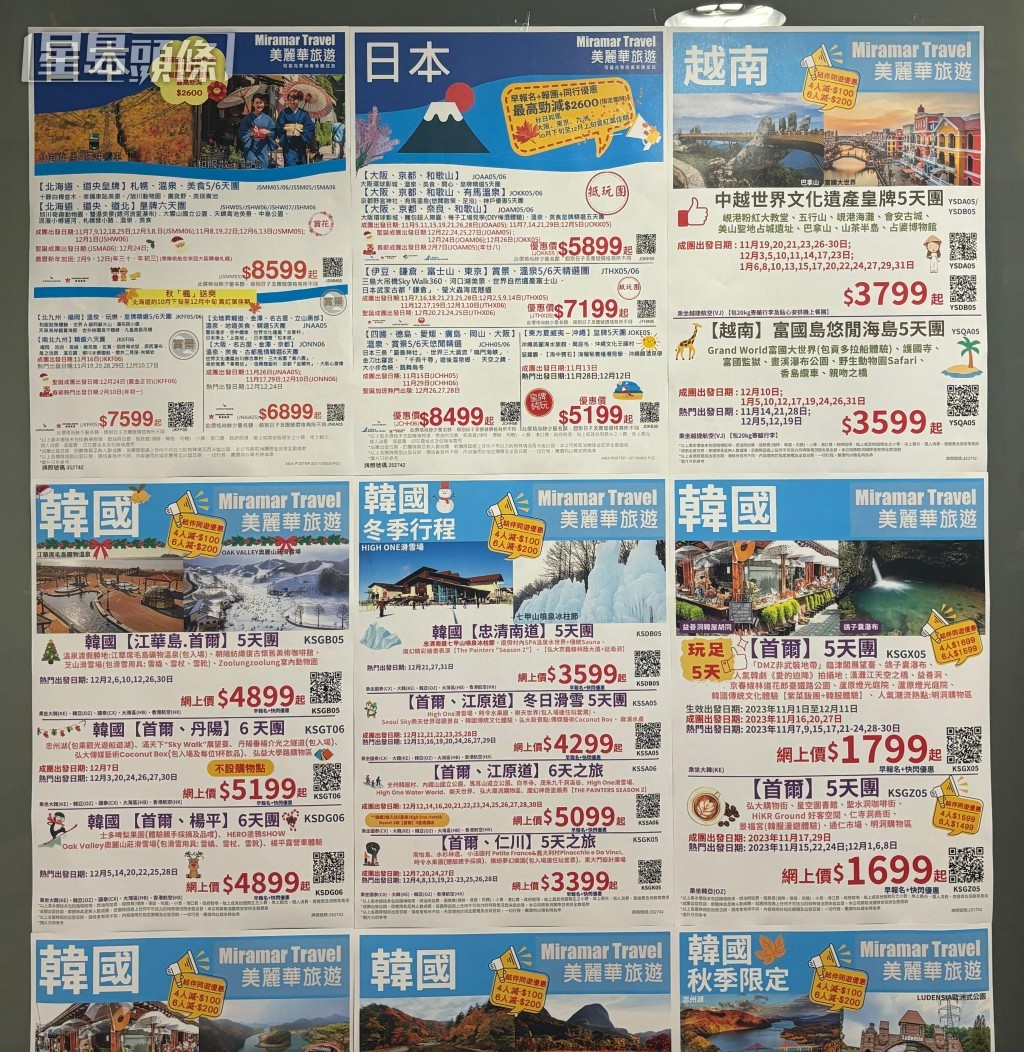 疫情後港人報復式前往日本旅遊。資料圖片 疫情後港人報復式前往日本旅遊。資料圖片