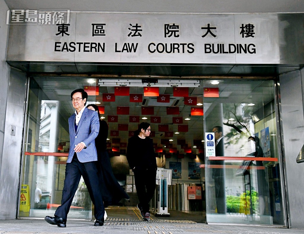 黃百鳴否認內幕交易罪。何健勇攝