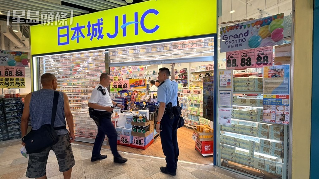 警員到場調查。