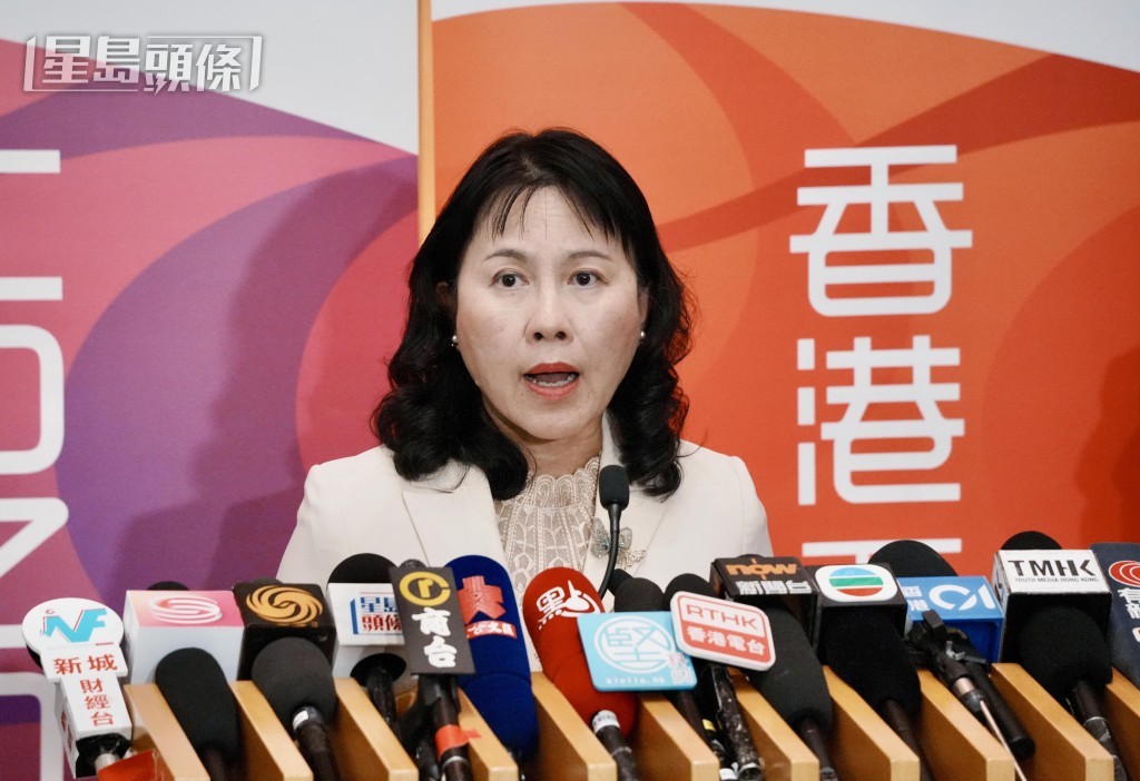 陳美寶指,引入靈活性安排後,整體乘客量增加,認為靈活行有助吸引旅客乘搭高鐵。資料圖片 陳美寶指,引入靈活性安排後,整體乘客量增加,認為靈活行有助吸引旅客乘搭高鐵。資料圖片