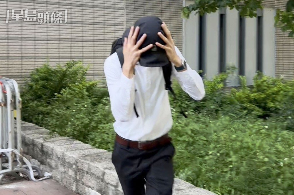 污點證人劉承軒8月26日判刑。黃巧兒攝 污點證人劉承軒8月26日判刑。黃巧兒攝