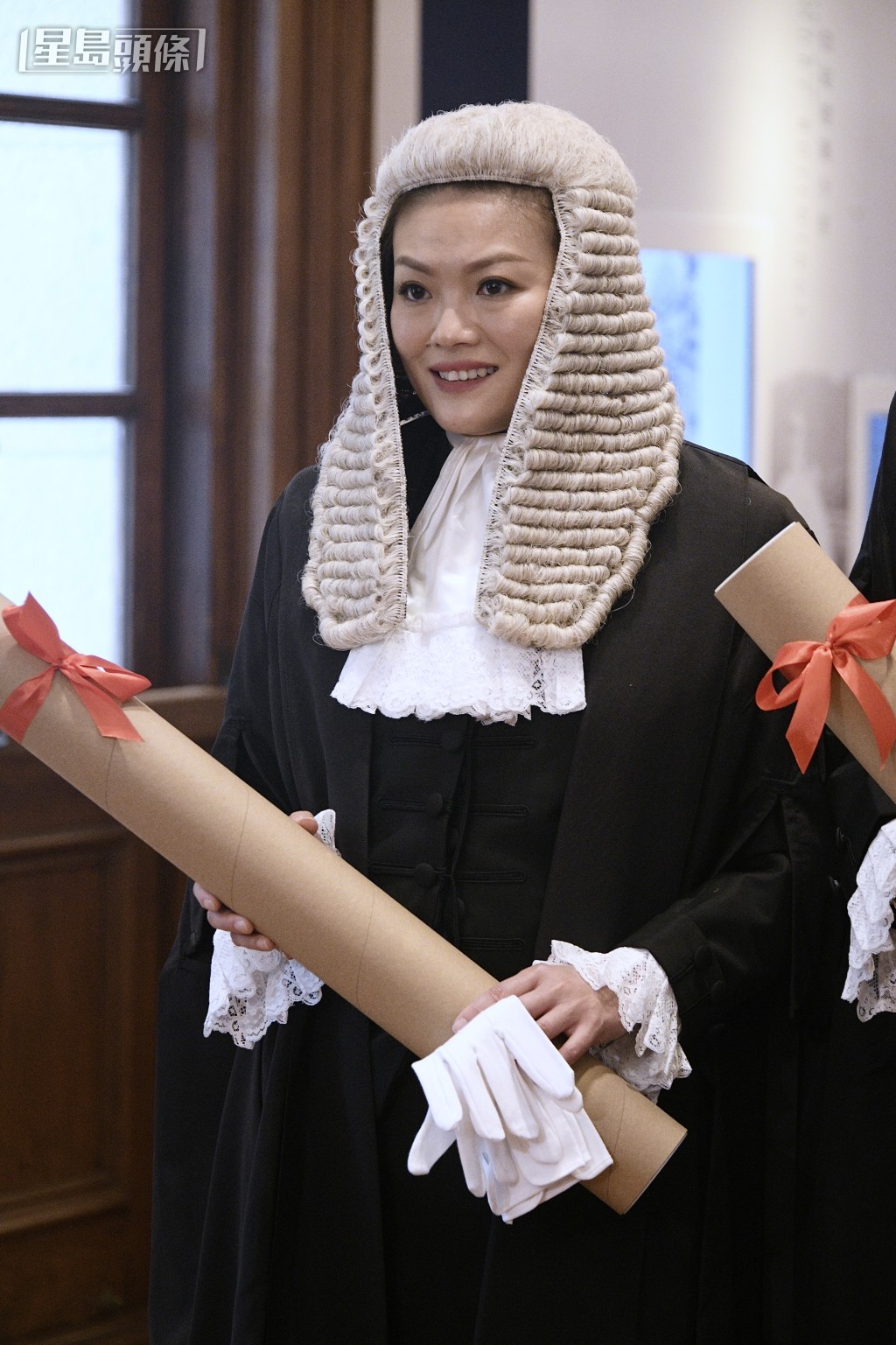 林芷瑩成為新晉資深大律師。陳浩元攝 林芷瑩成為新晉資深大律師。陳浩元攝
