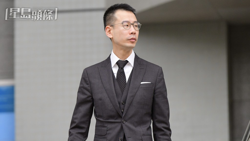協興隆舞台工程有限公司代表大律師黎建華。歐樂年攝