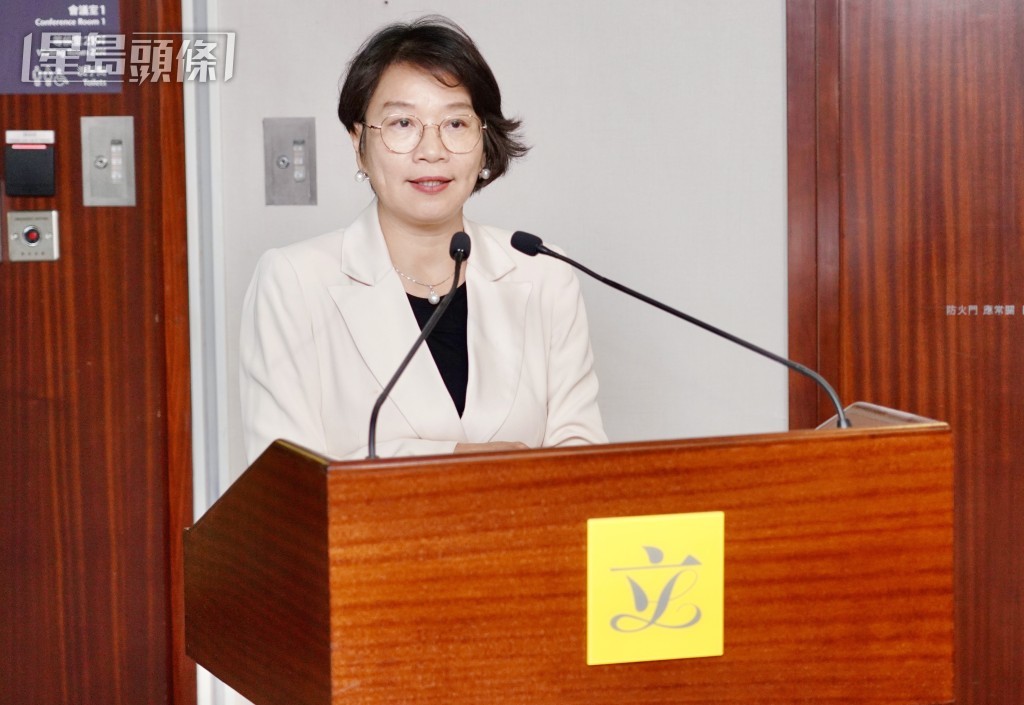 經民聯立法會議員梁美芬。資料圖片 經民聯立法會議員梁美芬。資料圖片