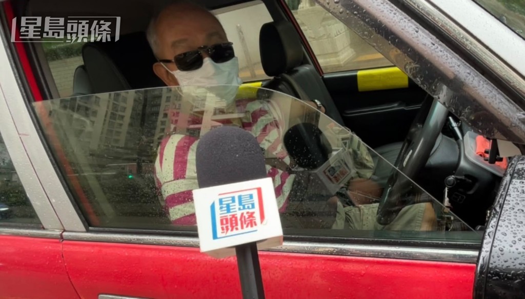 有的士司機認為荃灣路新行車橋上,行車指示清晰。蔡楚輝攝 有的士司機認為荃灣路新行車橋上,行車指示清晰。蔡楚輝攝