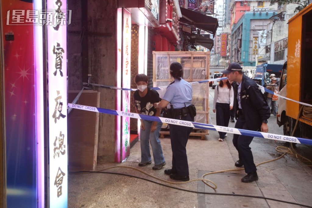 事主親屬到場了解。