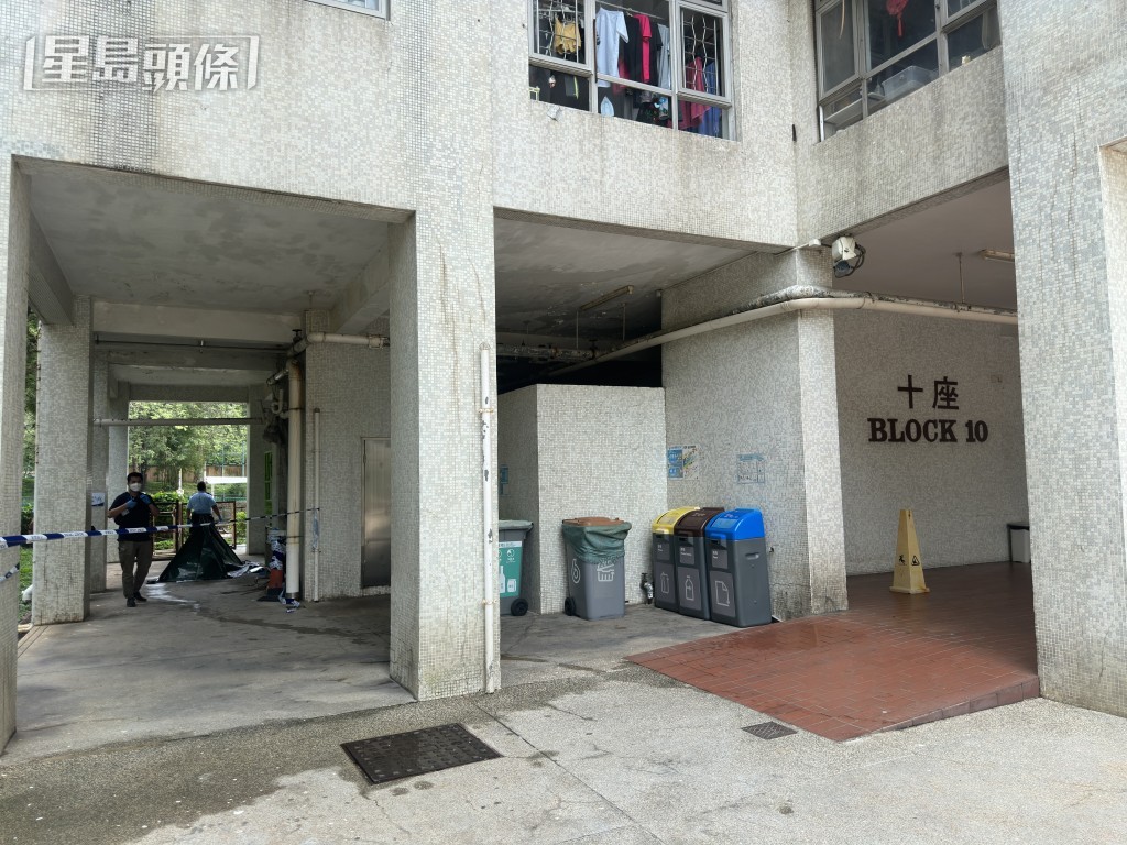 警員封鎖現場調查。梁國峰攝