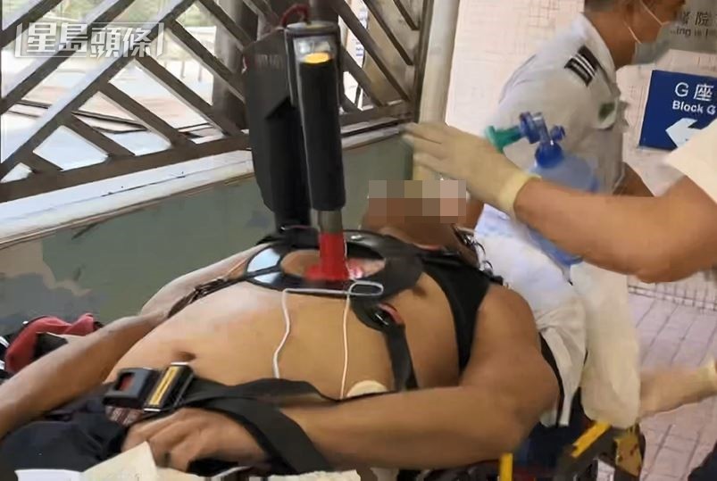 墮海男子不治。