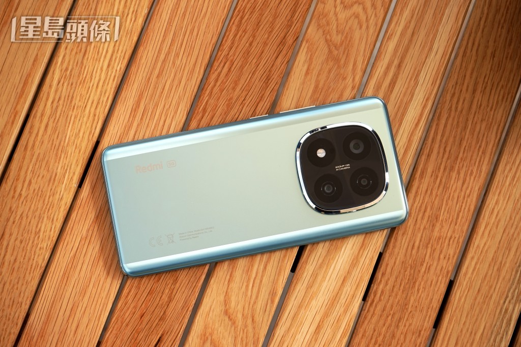 Note 14 Pro+裝有2億像素廣角主鏡、8MP超廣角及2MP微距。