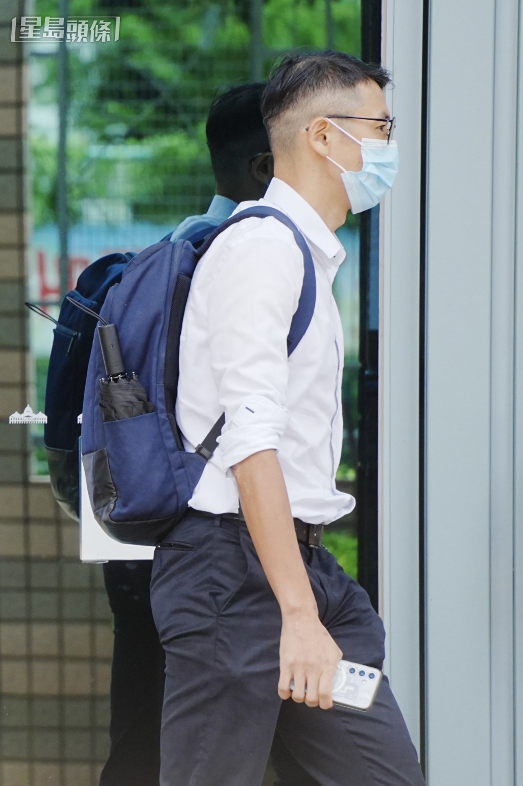 被告朱穎軒。汪旭峰攝 被告朱穎軒。汪旭峰攝