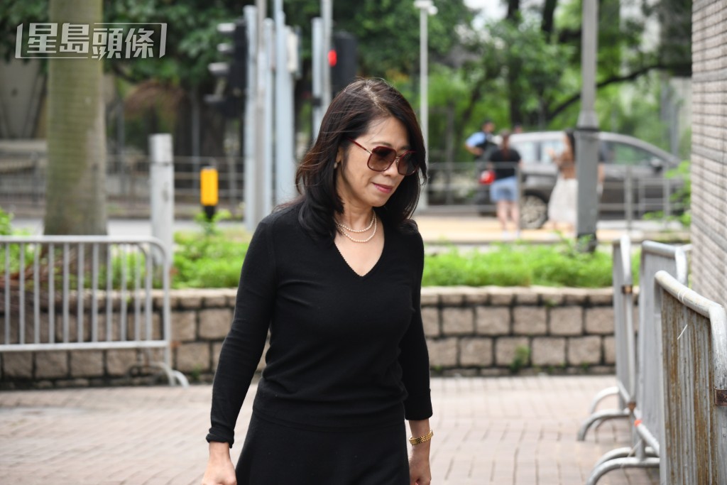 黎智英太太。何健勇攝