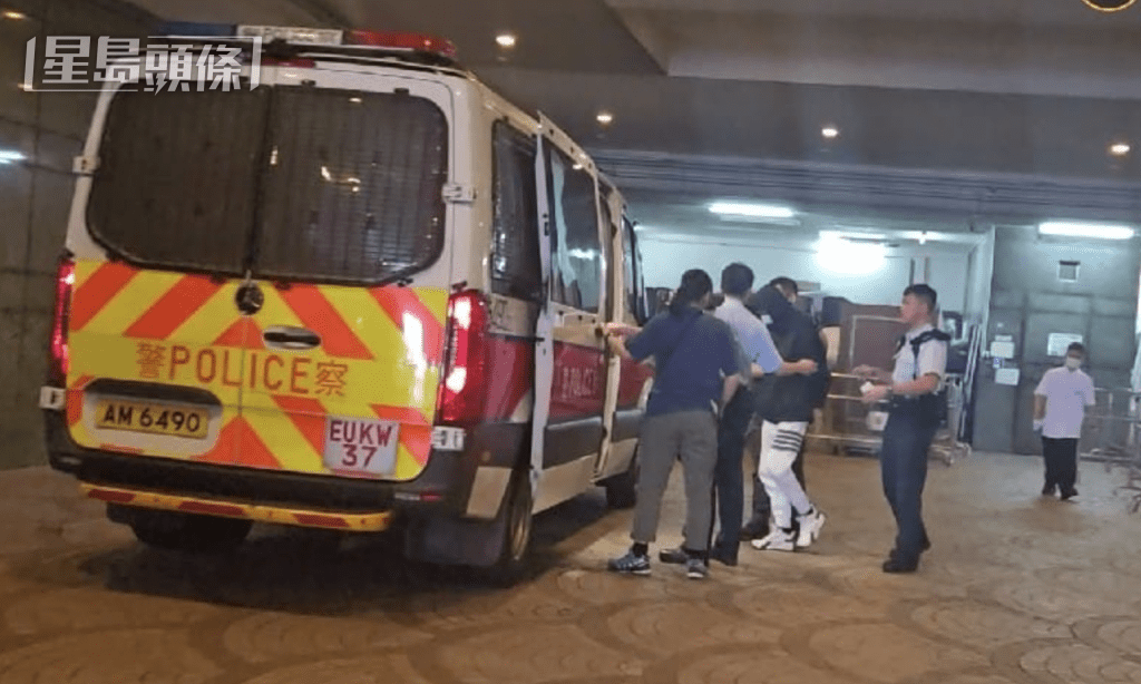 警方其後再截獲1名疑犯。黎志偉攝