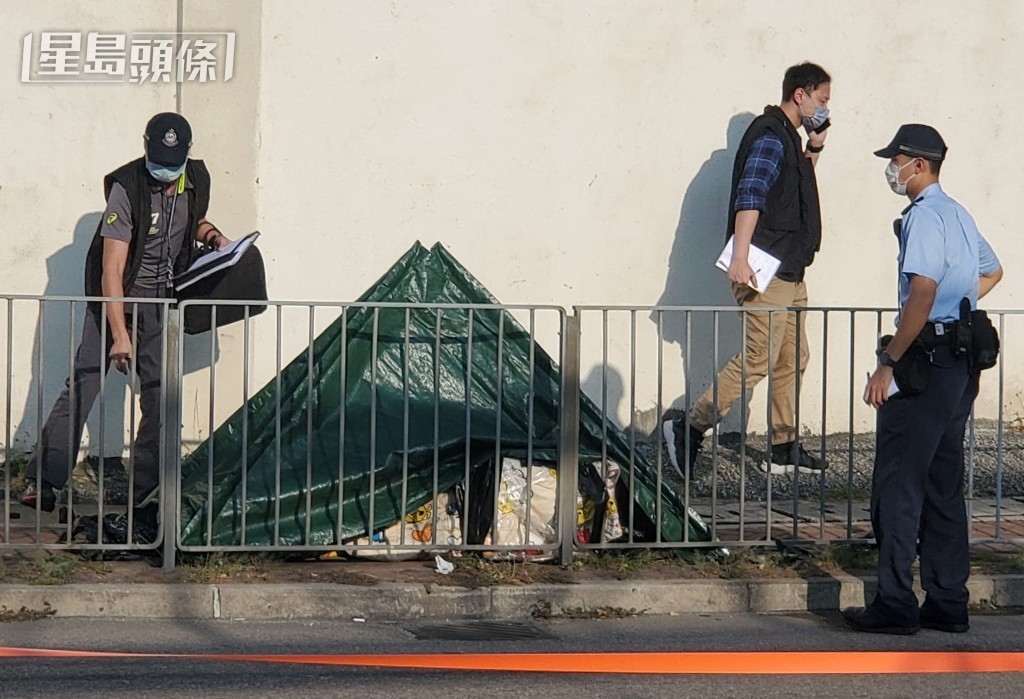 警方接報到場調查。資料圖片 警方接報到場調查。資料圖片