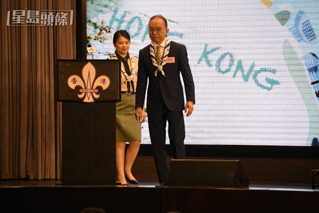 政制及內地事務局局長曾國衞主禮。楊偉亨攝
