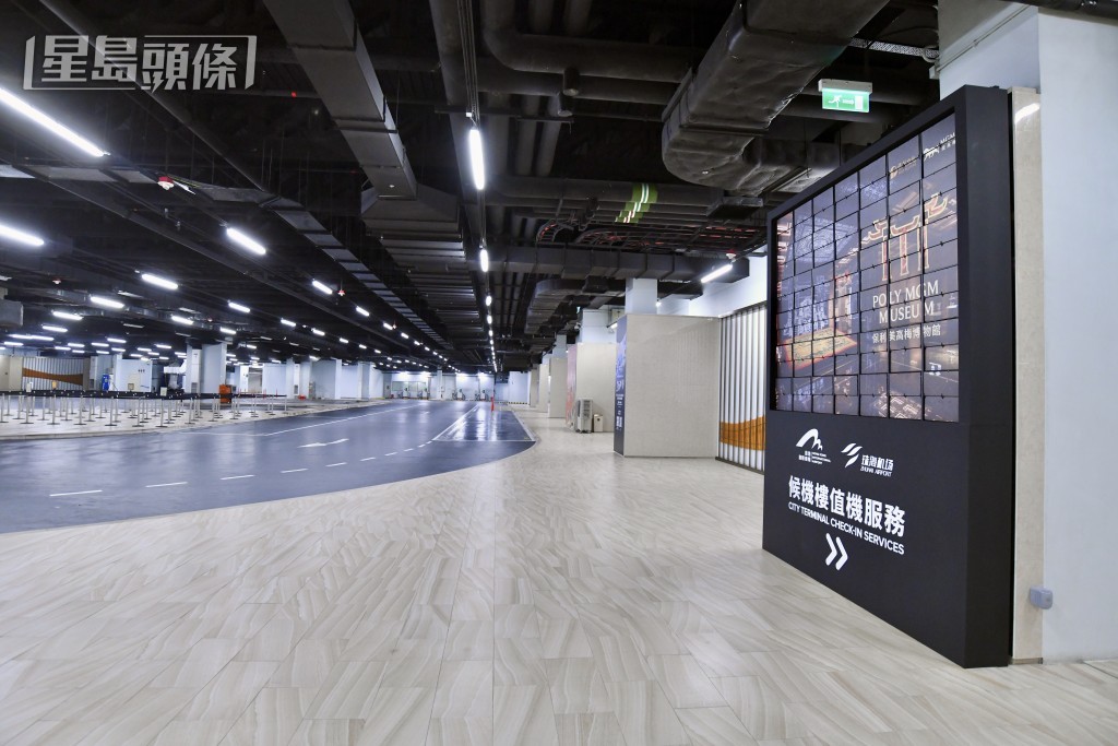 候機樓亦提供多種跨境交通配套。