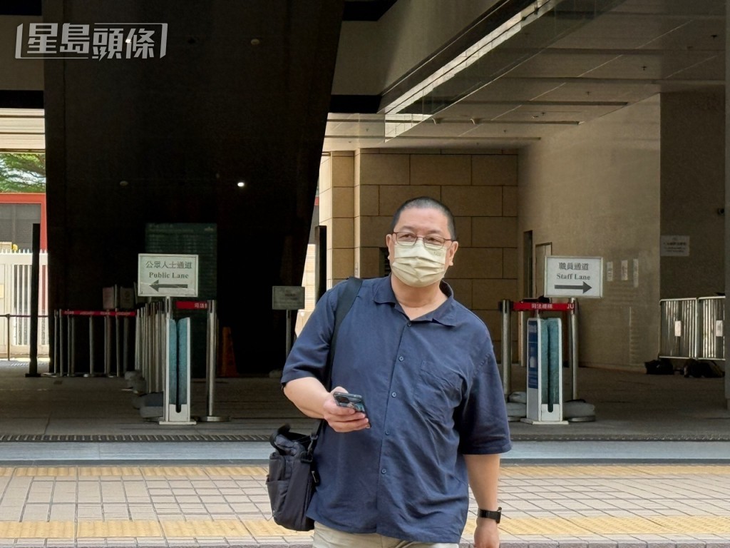 海事處總驗船督察陸漢英。黃巧兒攝 海事處總驗船督察陸漢英。黃巧兒攝
