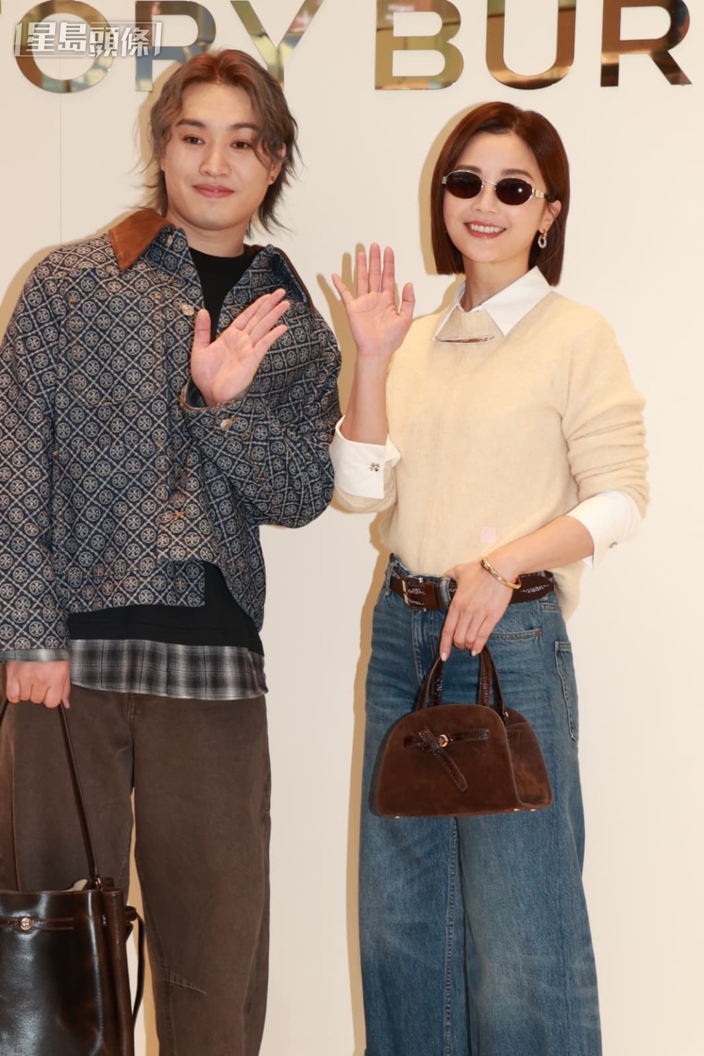Jer在活動遇上阿Sa。 Jer在活動遇上阿Sa。