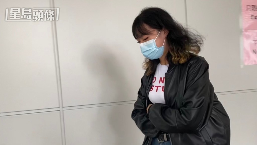 女被告劉佩凝。蘇芷榆攝 女被告劉佩凝。蘇芷榆攝