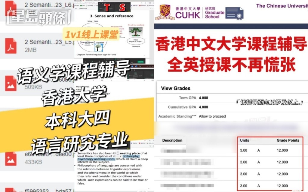 内地社交平台卷起“大学补习风潮”,有教育机构瞄准港漂市场。 内地社交平台卷起“大学补习风潮”,有教育机构瞄准港漂市场。