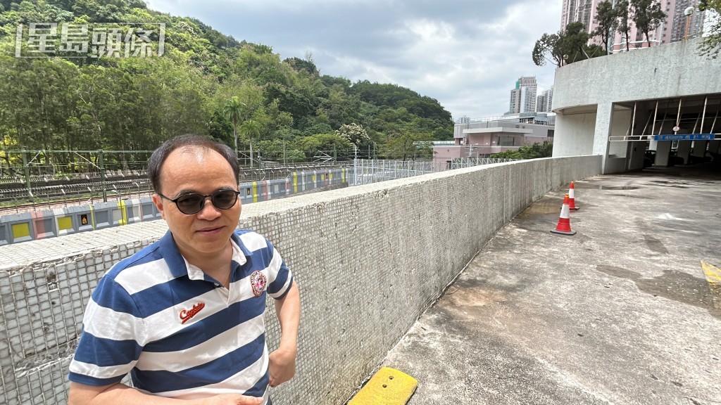 居民鄧先生指自己經常出入案發的停車場,但不覺有鴿子為患問題。林思明攝 居民鄧先生指自己經常出入案發的停車場,但不覺有鴿子為患問題。林思明攝