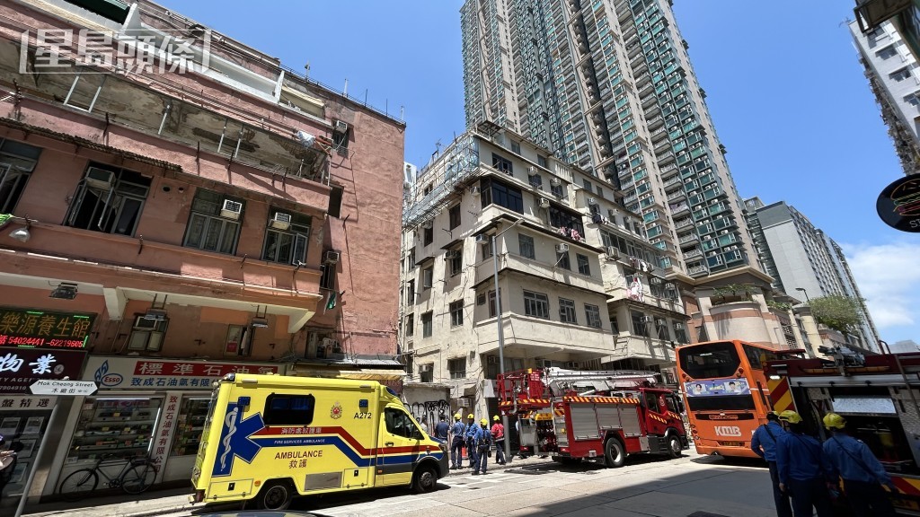 現場是木廠街。 現場是木廠街。