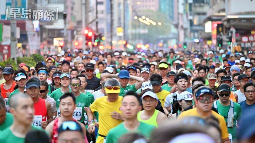 一年一度的香港盛事渣打馬拉松昨日圓滿結束。資料圖片