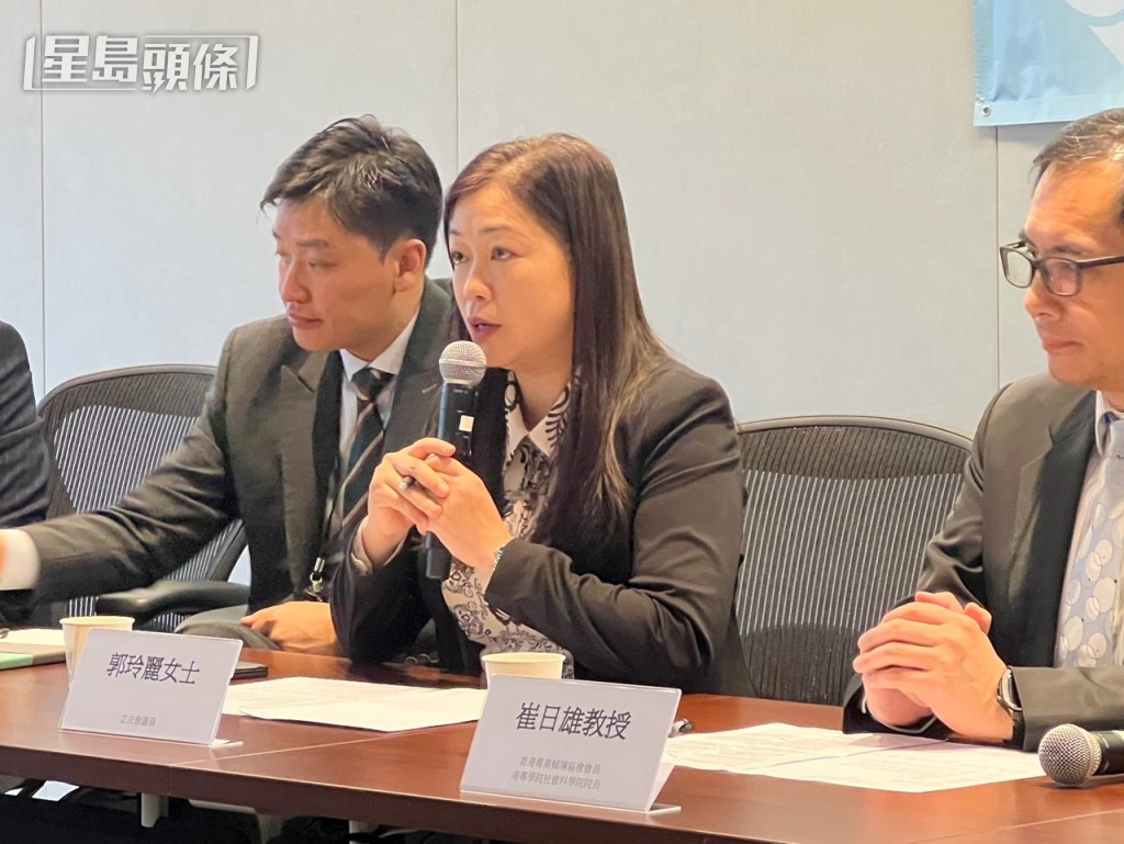 郭玲麗認為現行學校的三層支援機制及社工服務並不足夠。曹露尹攝 郭玲麗認為現行學校的三層支援機制及社工服務並不足夠。曹露尹攝