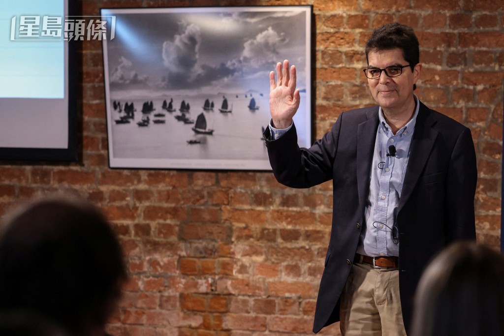 David Webb去年5月在香港外国记者会（FCC）举办「告别炉边对谈」，回顾其职业生涯成就。