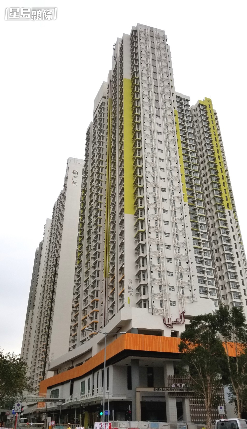 網民指碩門邨衣食住行都方便。資料圖片 網民指碩門邨衣食住行都方便。資料圖片