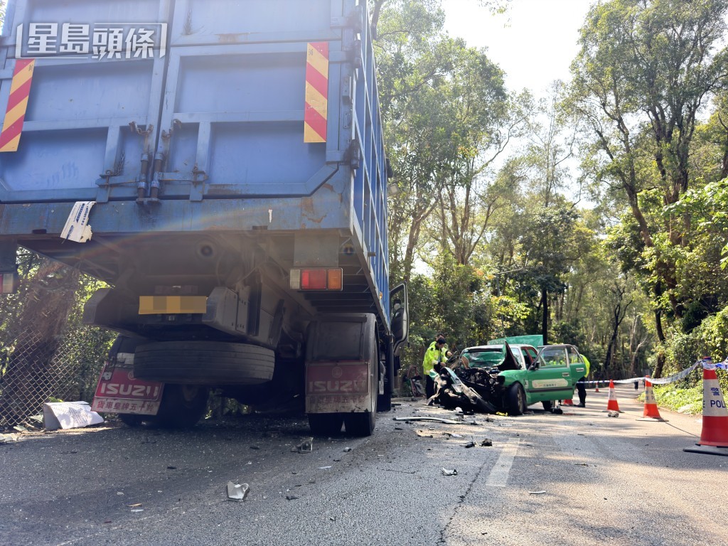 現場為粉錦公路近粉嶺高爾夫球場對開。