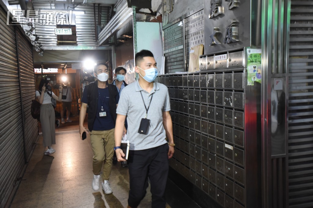 警方當日接報到場調查。資料圖片 警方當日接報到場調查。資料圖片