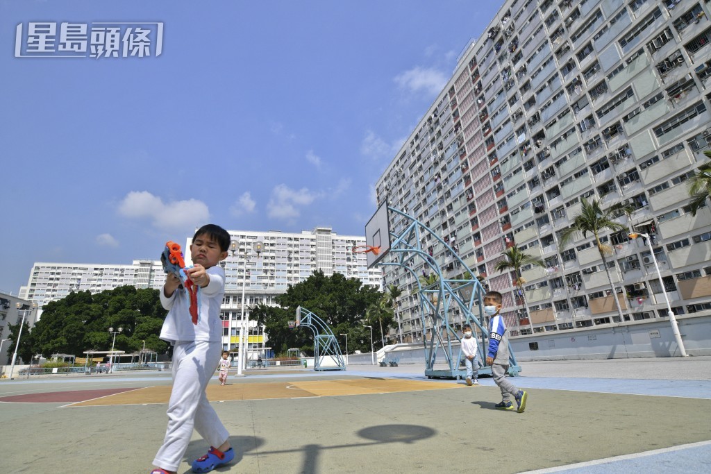 首期新彩虹邨料2035年入伙,從第一期彩虹邨住戶入伙至最後一期住戶入伙預計需要約15年完成。蘇正謙攝 首期新彩虹邨料2035年入伙,從第一期彩虹邨住戶入伙至最後一期住戶入伙預計需要約15年完成。蘇正謙攝