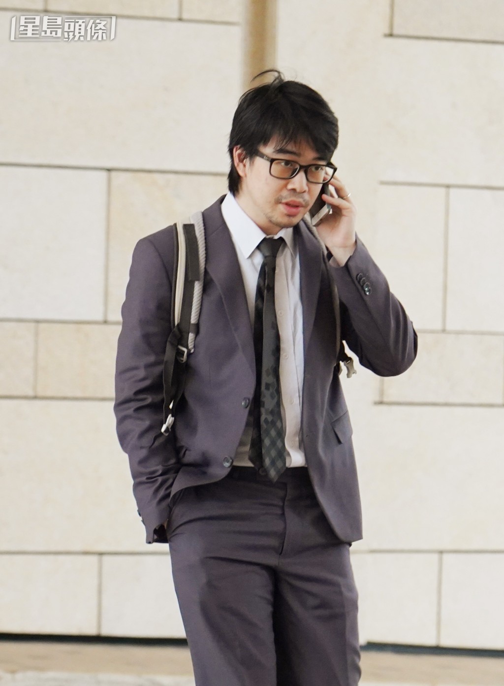 法醫林百通指，死者患有冠狀動脈阻塞，加上心理壓力，容易出現急性心肌梗塞。葉偉豪攝