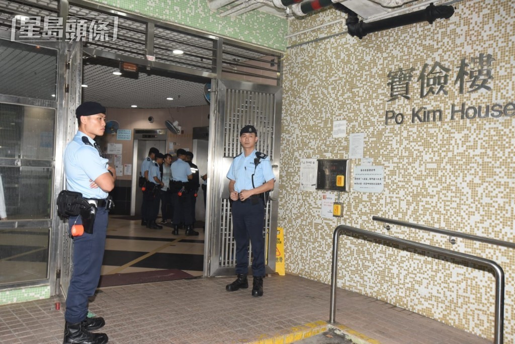 案發地點位於將軍澳寶林邨寶儉樓一個單位。資料圖片 案發地點位於將軍澳寶林邨寶儉樓一個單位。資料圖片