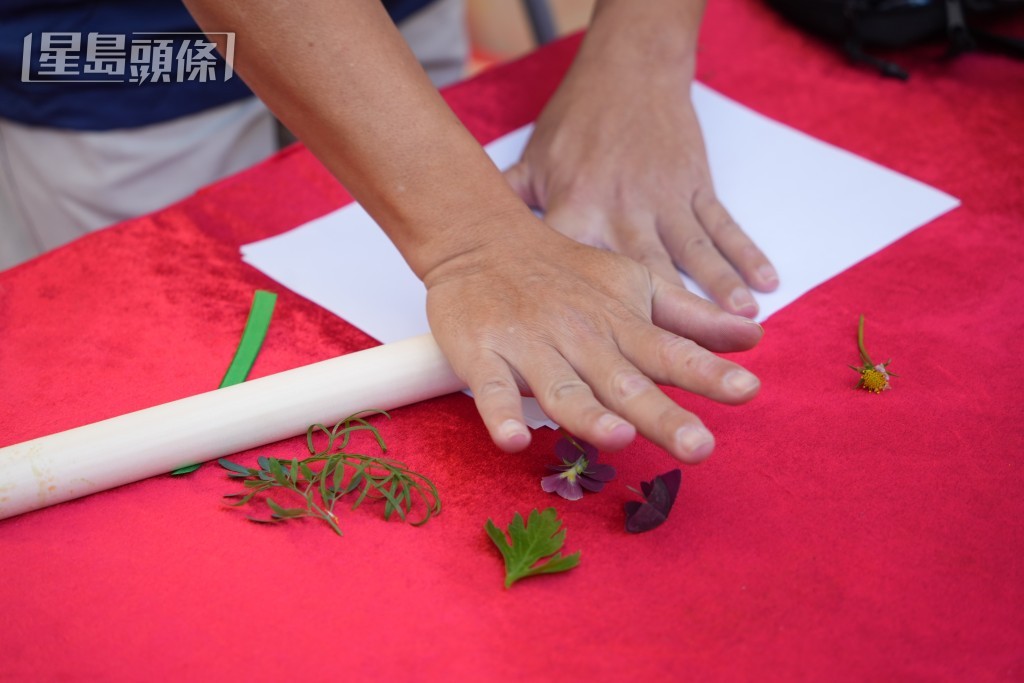 今屆漁農工作坊的活動較往年豐富，市民可體驗植物拓染、有機香草種植與珍珠開採。