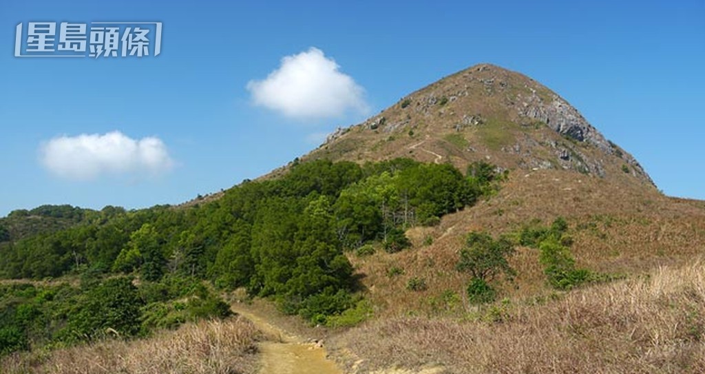 現場是大金鐘山頭。資料圖片