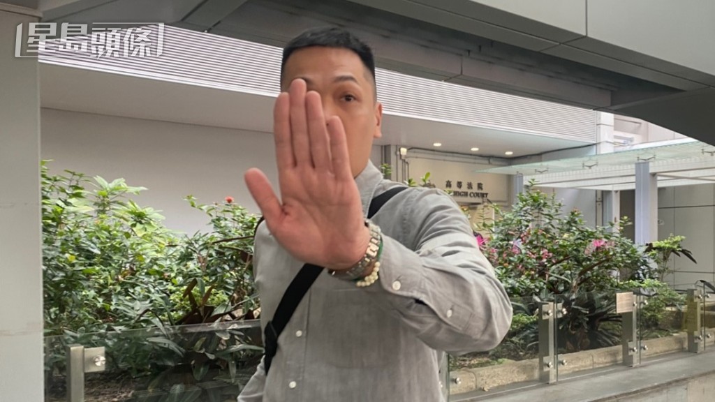 被告黎梓舜審訊期間獲准保釋。蘇芷榆攝 被告黎梓舜審訊期間獲准保釋。蘇芷榆攝
