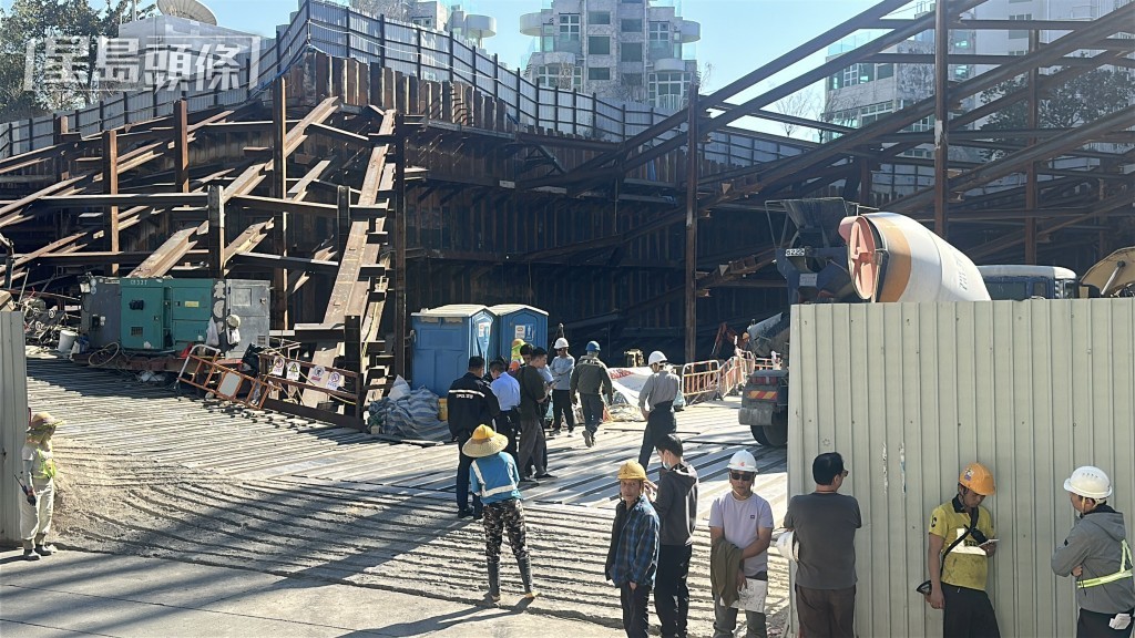 現場是寶豐路一建築地盤。