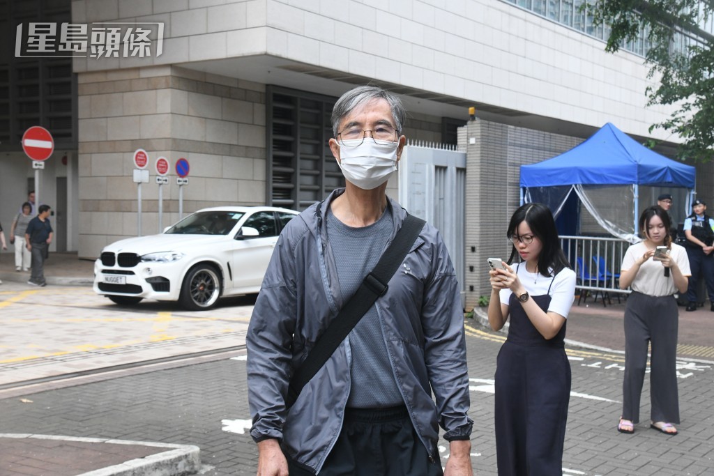 時任首席驗船主任李國輝。何健勇攝 時任首席驗船主任李國輝。何健勇攝