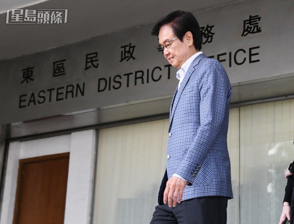 黃百鳴否認內幕交易罪。何健勇攝
