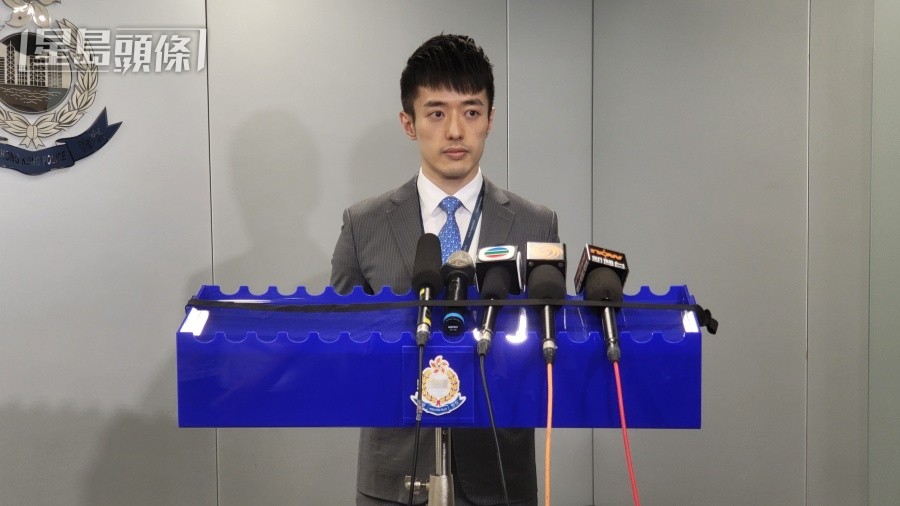 潘祟禮重申警方絕不容忍任何集會出現非法或破壞社會安寧行為。王仁昌攝 潘祟禮重申警方絕不容忍任何集會出現非法或破壞社會安寧行為。王仁昌攝