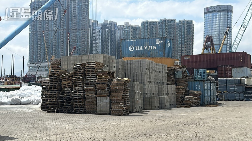 現場是海輝道38號新油麻地公眾貨物裝卸區。劉漢權攝 現場是海輝道38號新油麻地公眾貨物裝卸區。劉漢權攝