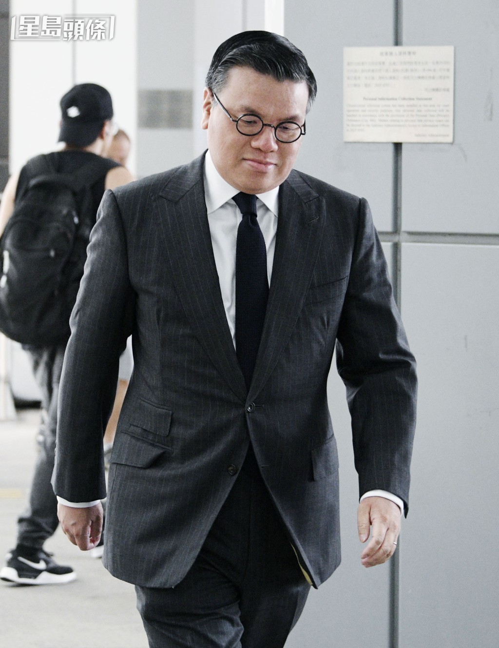 代表屋宇署署長及承建商註冊事務委員會的資深大律師陳浩琪。 陳浩元攝 代表屋宇署署長及承建商註冊事務委員會的資深大律師陳浩琪。 陳浩元攝