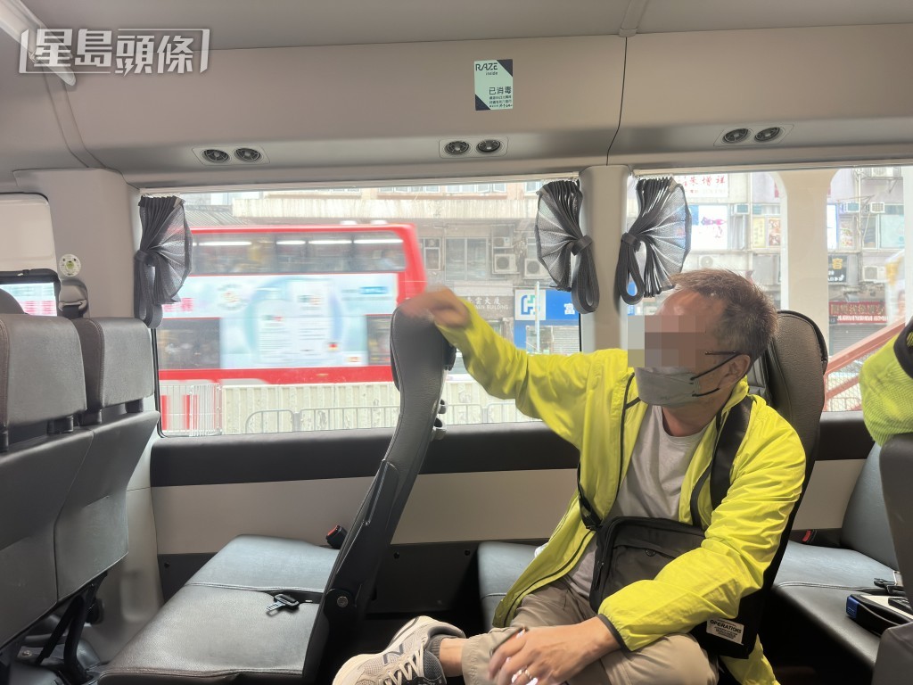 校巴司機涉嫌危險駕駛被捕。梁國峰攝